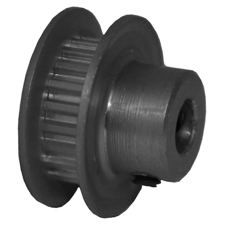 B&B Manufacturing 21MP012-6FA2, Timing Pulley, Aluminum, Clear Anodized,  21MP012-6FA2